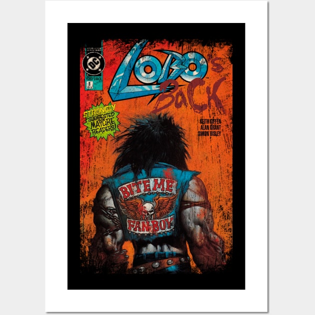 Lobo Vintage Wall Art by OniSide